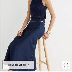 Best-seller JCrew Gwyneth slip skirt | 00